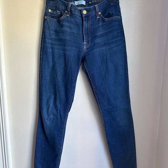 Women’s 7 for All Mankind Skinny Jeans - Size 28 - Picture 1 of 6